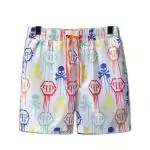 philipp plein maillot homme short courte shorts qp white